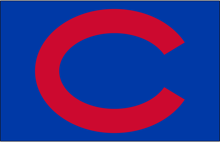 Chicago Cubs 1937-1939 Cap Logo fabric transfer
